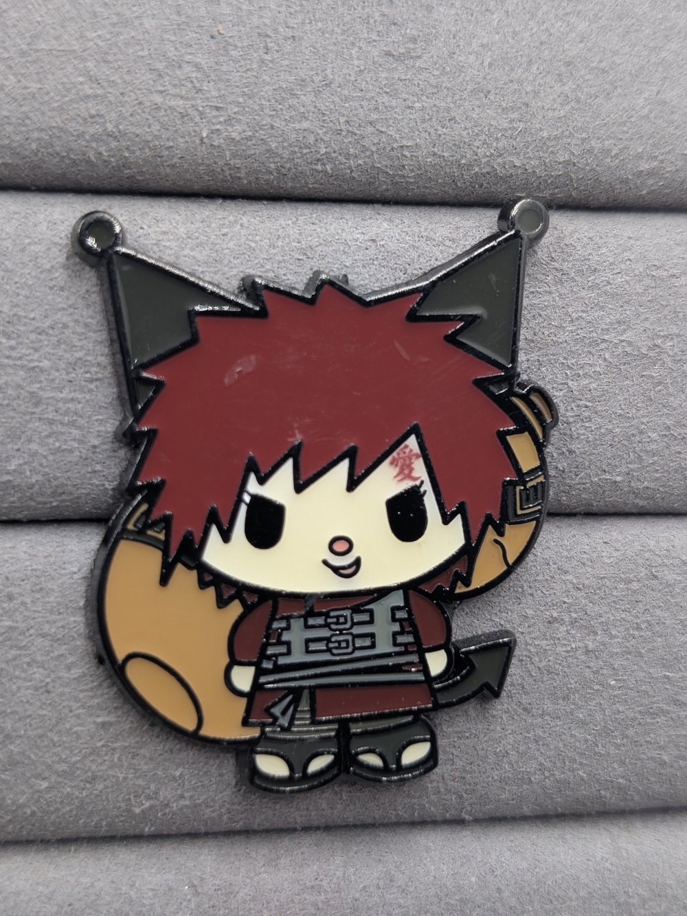 Naruto Shippuden Gaara Chibi Puzzle Enamel Pin BoxLunch | M321